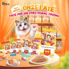 Pate mèo - ON 25 - Nhiều vị - 80gram