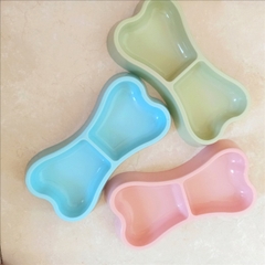 Bát ăn đôi hình xương