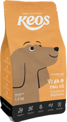 KEOS adult vị gà & rau củ 1.5kg