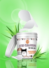 Bông lau mắt cho chó mèo Q8