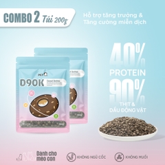 Thức ăn hạt Dount PetQ D90 - 200g