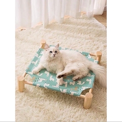 Võng giường gỗ cho thú cưng