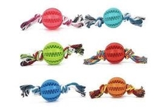 Bóng gai cao su có dây thừng 2 đầu