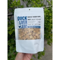 Gan Vịt Sấy Khô Cho Chó Mèo MasterCare 90g