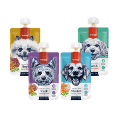 Súp Thưởng Cho Chó Wanpy Nắp Vặn 90g