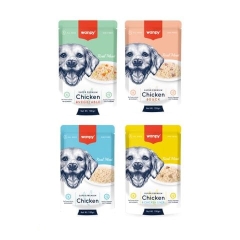 Pate Wanpy Super Premium 100g cho chó - Nhiều vị