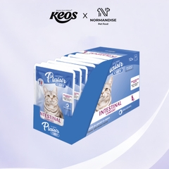 Pate sốt viên Plaisir cho mèo 85gram