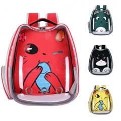 Balo Mặt Mèo Trong Suốt