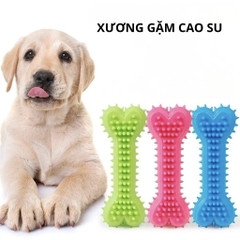 Đồ chơi xương gặm cao su 11cm
