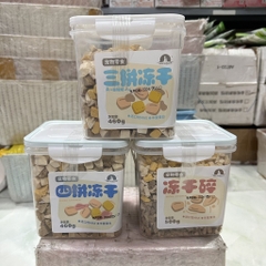 Hộp thức ăn sấy khô Mix vị 460GR