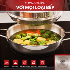 Bộ Xửng Hấp Bếp Xinh 3 Lớp - 28cm