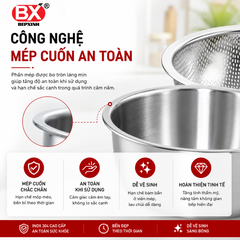 Bộ Thau Rá Inox 304