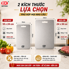 Thớt Inox 304