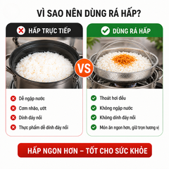 Rá Hấp Quai Xách Bếp Xinh