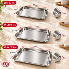 Khay Trà Inox 304