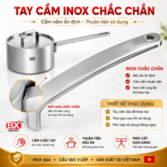 Quánh Inox 7 Lớp Bếp Xinh - 16x8cm