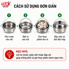 Rá Hấp Quai Xách Bếp Xinh