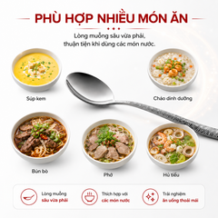 Muỗng Soup Tròn Galaxy - 6 cái