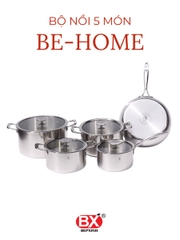 Bộ Nồi 5 Món Be-Home 3 Lớp