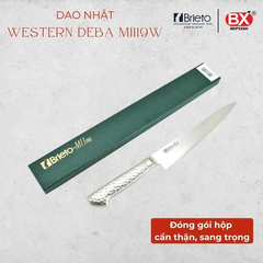 Dao Bếp Nhật M1119W DEBA Kiểu Âu 2 lưỡi 210mm