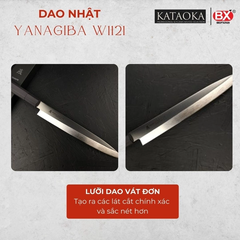 Dao Bếp Nhật W1121 YANAGIBA 270mm