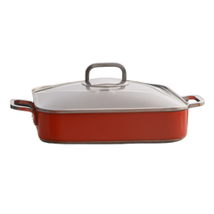 Khay Màu (Chảo Vuông) Inox 3 Lớp Starry