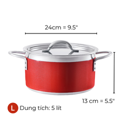 Nồi Inox 3 Lớp Starry