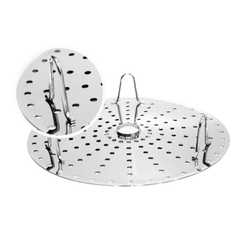 Vỉ Hấp Tròn Có Chân Inox 304 Be-Home (1 cái)