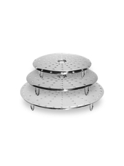 Vỉ Hấp Tròn Có Chân Inox 304 Be-Home (1 cái)