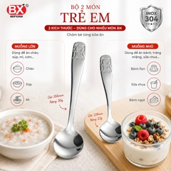 Bộ 2 muỗng trẻ em