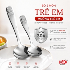 Bộ 2 muỗng trẻ em