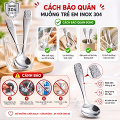 Bộ 2 muỗng trẻ em