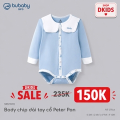 (NB-12M-Nhiều mẫu) Body chip dài tay - Bubaby