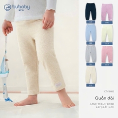(6M - 5Y-Nhiều mẫu) Quần dài Bé gái - Bubaby