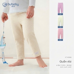 (6M - 5Y-Nhiều mẫu) Quần dài Bé gái - Bubaby