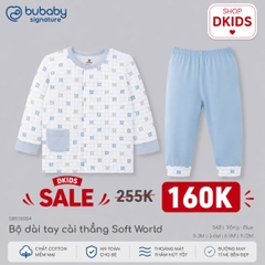 (NB - 12M) Bộ quần áo sơ sinh Vải Bambus Mềm mát cho bé yêu BUBABY SALE 2026