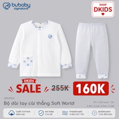 (NB - 12M) Bộ quần áo sơ sinh Vải Bambus Mềm mát cho bé yêu BUBABY SALE 2026