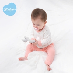 (0M-6M) Bộ dài tay cài giữa Bu Baby - Bambus BBB110206 - Quần áo BU Baby Chính hãng