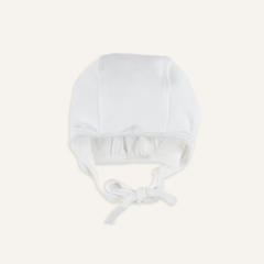 BU Baby (1M-6M) Mũ Buộc dây Bubaby Cotton ACT194302 | Phụ kiện chính hãng