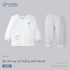 (NB - 12M) Bộ quần áo sơ sinh Vải Bambus Mềm mát cho bé yêu BUBABY SALE 2026