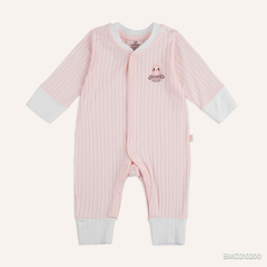 (NB-3M) Body dài tay cài giữa Bao tay chân Lật ấm áp cho mùa thu nhẹ Bubaby Molist BMD210200 | Quần áo chính hãng