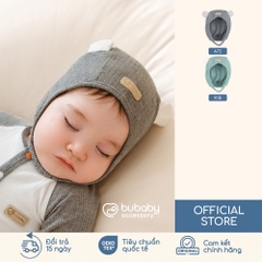 (1M-12M) Mũ Bonnet tai gấu BU Baby AWL194301 | Phụ kiện sơ sinh chính hãng