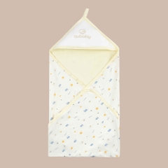 BU Baby Phụ kiện chăm sóc giấc ngủ Chăn ủ có mũ Little Rainbow Viscose CVS0817LR | Hàng Chính hãng