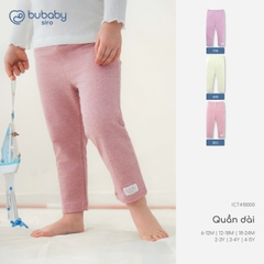 (6M - 5Y-Nhiều mẫu) Quần dài Bé gái - Bubaby