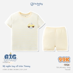 (6M-5Y-Nhiều mẫu) Bộ quần áo ngắn tay - Bé trai - Bubaby