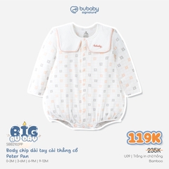 (NB-12M-Nhiều mẫu) Body chip dài tay - Bubaby