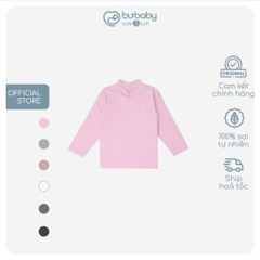 BU Baby Áo dài tay cao cổ Bu Baby cho bé chất liệu sợi gỗ sồi - Molist BMD310902 | Quần áo Bu Baby chính hãng