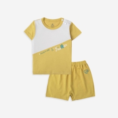 BU Baby (6M-4Y) Bộ ngắn tay cài vai BU Candie - BBC130101 - Quần áo BU Baby Chính Hãng