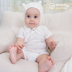 BU Baby (0-9M) Bộ ngắn tay cài chéo cổ Peter Pan Gami BBB1308PP - BU Baby sơ sinh - BU Baby chính hãng