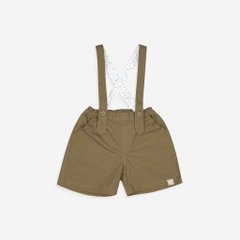 BU Baby (1Y-5Y) Quần đùi yếm bé trai mềm mại - Yếm Bu Baby - Quần áo Bu Baby Pure Cotton BCT433201